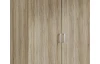 Šatníková skriňa Bremen, 91 cm, dub san remo/biela