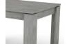 Jedálenský stôl Inter 120x80 cm, šedý betón