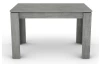 Jedálenský stôl Inter 120x80 cm, šedý betón