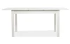 Rozkladací jedálenský stôl Coburg 137x80 cm, biely