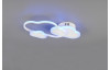 Stropné LED osvetlenie tvar mraky, biele