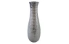 Váza Modern 30 cm, strieborná, tepaný vzhľad