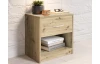 Nočný stolík s 1 zásuvkou Pepe, dub artisan