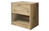 Nočný stolík s 1 zásuvkou Pepe, dub artisan