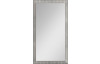 Nástenné zrkadlo Glamour 40x80 cm, strieborná štruktúra