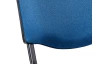 Konferenčná stolička Taurus, modrá látka