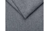 Rohová sedacia súprava Focus, oceľovo šedá látka, ľavý roh