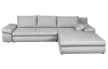 Rohová sedacia súprava Bono,svetlo šedá látka