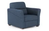 Kreslo Flavia, námornická modrá látka