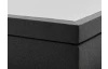 Posteľ boxspring Aston 180x200 cm, antracitovo šedá látka