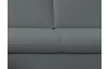 Rohová sedačka Glow, stredne šedá látka, ľavý roh