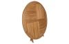 Okrúhly záhradný stôl Tarakan, 120 cm, teak