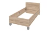 Posteľ Mega 160, 90x200 cm, dub sonoma