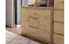 Komoda se 3 zásuvkami Carlos, dub artisan, 120 cm