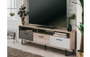 TV skrinka Orlandos, dub/sivá/biela