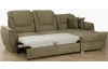 Rohová sedacia súprava Ontario, olivovo zelená látka, pravý roh