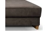 Rohová sedacia súprava Chivas 2A, hnedá látka, pravý roh