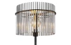 Stojacia lampa Gorley 152 cm, sklenené tyčinky