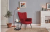 Kreslo Victoria, červená látka