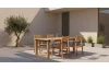 Záhradný jedálenský stôl Tegal 180x90 cm, teak