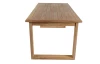 Záhradný jedálenský stôl Tegal 180x90 cm, teak