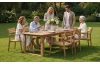 Záhradný jedálenský stôl Tegal 180x90 cm, teak