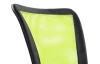 Kancelárska stolička Spirit, čierna/limetkovo zelená