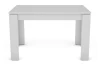Jedálenský stôl Inter 120x80 cm, biely