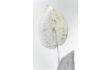 Kovová nástenná dekorácia Lístočky 30x75 cm