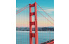 Obraz na plátne Golden Gate Bridge, 150x50 cm
