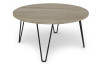 Okrúhly konferenčný stolík Prado 80 cm, dub sonoma