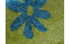 Koberec Diamond Kids 120x170 cm, motiv motýľov, zelený