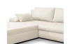 Rohová sedacia súprava Bono, krémová látka