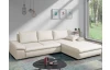 Rohová sedacia súprava Bono, krémová látka