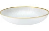 Miska Dia 21 cm, bielal/zlatá