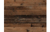 Obývacia stena Pico, tmavý betón/vintage optika dreva, s osvetlením