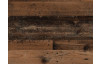 Obývacia stena Pico, tmavý betón/vintage optika dreva, s osvetlením