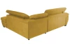 Rohová sedacia súprava Speedway, žltá látka, pravý roh