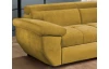 Rohová sedacia súprava Speedway, žltá látka, pravý roh