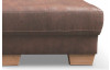 Rohová sedacia súprava Chivas 2A, hnedá vintage látka, pravý roh
