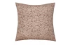 Dekoračný vankúš Sandra 43x43 cm, žakárový ružovo-béžový