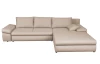 Rohová sedacia súprava Bono, béžová látka