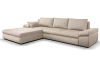 Rohová sedacia súprava Bono, béžová látka