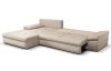 Rohová sedacia súprava Bono, béžová látka