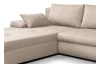 Rohová sedacia súprava Bono, béžová látka