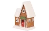 Vianočná Led dekorácia Perníkový domček