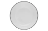 Hlboký tanier Luna Black Line 20 cm, biely