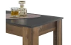 Barový stôl Modesto, antracit/vintage optika dreva