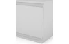Nástenná skrinka Carlos, biela, 60 cm