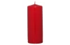 Valcová sviečka červená, 15 cm